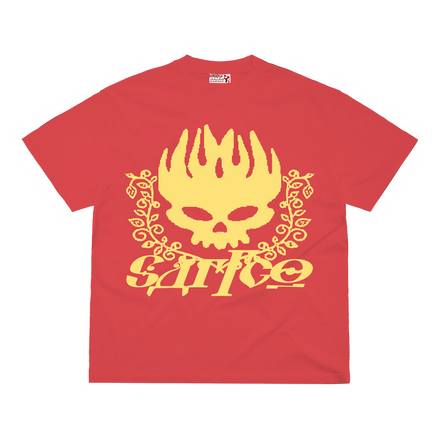 SARFCO TEE {TOMATO RED}
